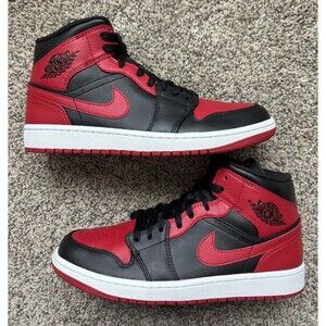 Nike Air Jordan 1 Mid Banned 2020 Size 9.5 Men's